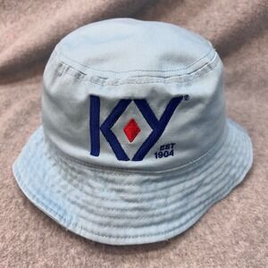 KY Est 1904 Unisex Light Blue Hit Bucket Hat Cotton Twill OSFM